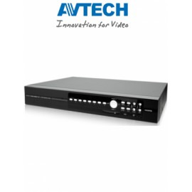 AVTECH KPD677HAEZ- DVR de 8 Canales CVBS/ Resolución 960H/ H.264/ Push Notification/ 2 Bahía de Disco Duro/ Salida HDMI/ VGA y 