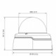 BOSCH V_NIN51022V3 – FLEX IDOME 5000 HD / Resolucion  1080p / Lente 3 a 10 mm / Interior