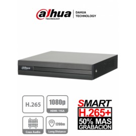 DAHUA COOPER XVR1B04H – DVR 4 Canales Pentahibrido 4 Megapixeles Lite/ 1080p/ H265+/ 2 Ch IP adicionales 4+2/ IVS/ SATA Hasta 6