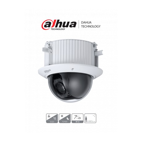 DAHUA DH-SD52C232N-HC-LA – Cámara Domo PTZ de 2 Megapíxeles/ 1080p/ 32x de Zoom Óptico/ Montaje en Plafón o Techo Falso/ WDR Re