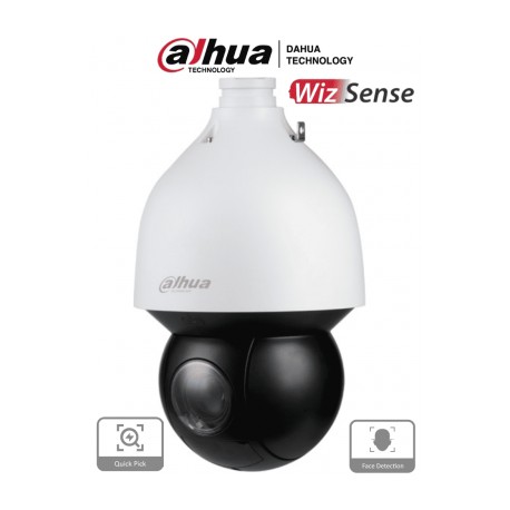 DAHUA DH-SD5A432GB-HNR – Cámara IP PTZ 4MP con tecnología Acupick, WizSense y Starlight. Zoom óptico 32x, IR de 150m, Autotrack