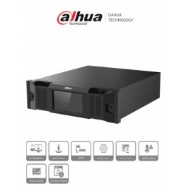 DAHUA DHI-IVSS7016DR-8M Servidor de videovigilancia inteligente WizMind 3U 16HDDs/ video IP de 256 canales/ 512 Mbps/ Metadatos