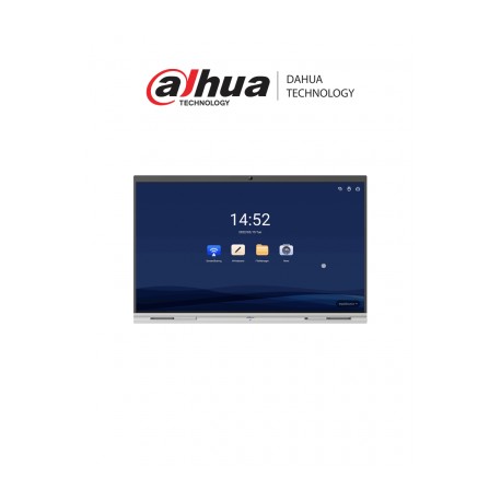DAHUA DHI-LCH75-MC410-B – Pantalla interactiva 4K/UHD de 75? con tecnología táctil y Android. Resolución 3840 x 2160, cámara de