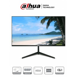 DAHUA DHI-LM24-B200 – Monitor de 24 Pulgadas/ Full HD/ Especial para Videovigilancia/ Ideal para trabajo 24/7/ Marco Ultra delg