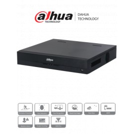 DAHUA DHI-NVR5416-16P-EI – NVR de 16 canales IP 4K con tecnología Acupick y WizSense, 16 puertos PoE, 8 ePoE, y 4 bahías para d