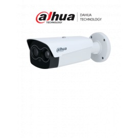 DAHUA DHI-TPC-BF5641 Cámara IP bullet térmica 4MP/ Iluminación 80 m/ H.265/ Audio bidireccional/ ePoE/ IP67/ CE/FCC/Detección y