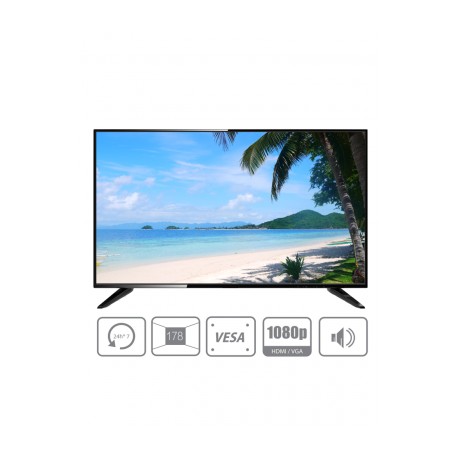 DAHUA DHL43F600 – Pantalla 43 pulgadas profesional para CCTV / FHD / Ideal para Trabajar 24/7/ VGA /  HDMI / Audio / Brillo 350