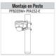 DAHUA EZIP D2B40-ZS – Camara IP Domo 4 Megapixeles/ Lente Motorizado de 2.8-12 mm/ H.265+/ Ir 30  Mts/ PoE/ Ranura MICRO SD/ IP