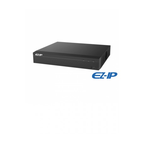 DAHUA EZIP NVR1B04HSP – NVR 4 Canales IP / H265+ & H264+ / 4 Puertos  PoE / Rendimiento 80 Mbps /  HDMI / VGA / Puerto SATA 6TB