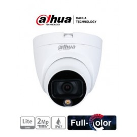 DAHUA HAC-HDW1209TLQP-LED – Camara Domo Full Color de 2 Megapixeles/ 1080p/ Lente de 2.8mm/ 106 Grados de Apertura/ Leds para 2