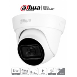 DAHUA HAC-HDW1400TL-A – Camara Domo 4 Megapixeles/ Lente e 2.8mm/ Angulo de 105 Grados/ IR de 30 Mts/ Microfono Integrado/ IP67