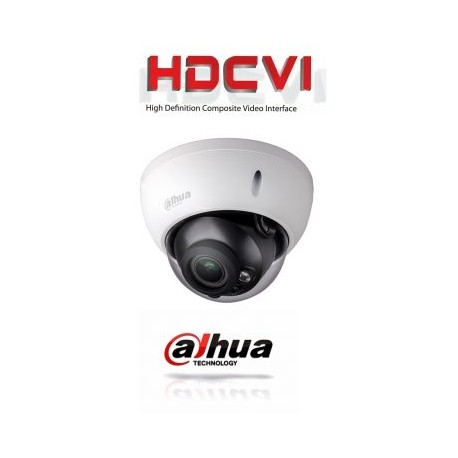 DAHUA HDBW2601RZ – Camara domo antivandalico  HDCVI 6 megapixeles / WDR Real 120 dB / Lente motorizado 2.7 a 13.5  mm / Ir 30  