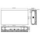 DAHUA HDW1400EM-A-036 – Camara Domo 4 Megapixeles/ Lente 3.6 MM/ Microfono Integrado/ IR 50 Mts/ IP67/ Metalica/