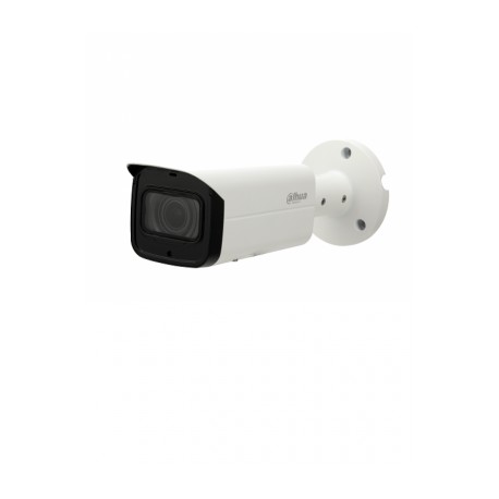 DAHUA HFW2831TZS – Cámara bullet IP 4K / 8 Megapixeles / H265+ / WDR Real / Lente motorizado 3.7 mm a 11 mm / 60M Smart ir / IP