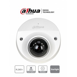 DAHUA IPC-HDBW3241F-FD-M – Camara IP Domo  de 2 Megapixeles Para Soluciones Moviles/ Lente de 2.8mm/ Starlight/ Soporta Captura