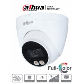 DAHUA IPC-HDW2439T-AS-LED-S2 – Camara IP Domo Full Color 4 Megapixeles/ Lente de 3.6mm/ Luz Blanca de 30 Mts/ H.265+/ WDR Real 