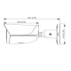 DAHUA IPC-HFW3441E-AS – Camara IP Bullet con Inteligencia Artificial/ 4 Megapixeles/ Lente de 2.8mm/ Microfono Integrado/ WDR/ 