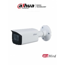 DAHUA IPC-HFW3441TN-ZS-27135 – Cámara IP Bullet Resolución de 4 MP/ Lente Mot. 2.7 a 13.5mm/ ? 104°-27°/ IR 60 mts/ IA WizSense