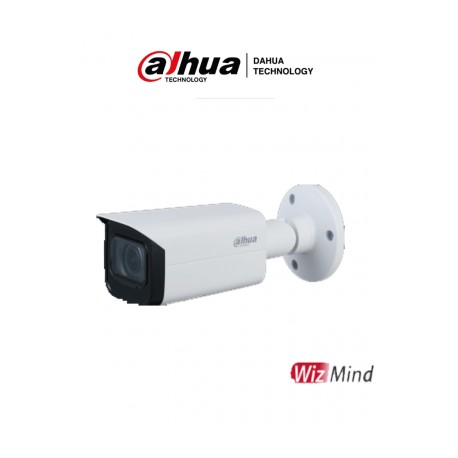 DAHUA IPC-HFW3441TN-ZS-27135 – Cámara IP Bullet Resolución de 4 MP/ Lente Mot. 2.7 a 13.5mm/ ? 104°-27°/ IR 60 mts/ IA WizSense