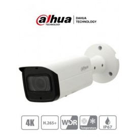 DAHUA IPC-HFW4831TN-ASE-0400B – Cámara IP Bullet 4K Resolución de 8 MP/ Lente 4 mm/  ? 88°/ IR 80 mts/ Starlight/ ePoE/ WDR/ H.
