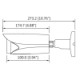 DAHUA IPC-HFW5541EN-ZE – Cámara IP Bullet de 5MP, lente motorizado 2.7-13.5mm (100°-28°), IR 50m, IA WizMind, Detección Facial,