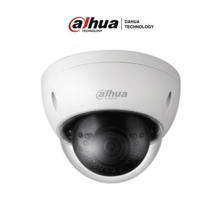 DAHUA IPCHDBW4431E28- Camara IP Domo Antivandalico de 4 Megapixeles/ Lente de 2.8 mm/ Ir de 30 Metros/ WDR Real de 120 db/ PoE/