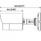 DAHUA IPCHFW4431S36 – Camara IP bullet 4 megapixeles H265 / WDR Real 120 dB / HLC / IVS / Lente 3.6 mm / Ir 30  Mts /  PoE / IP
