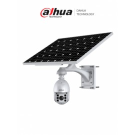 DAHUA KIT/DH-PFM378-B125-CB/DH-SD6C3432XB-HNR-AGQ-PV/DH-PFB301C/PFA111 Panel monocristalino de 125W, cámara PTZ IP 4G con zoom 