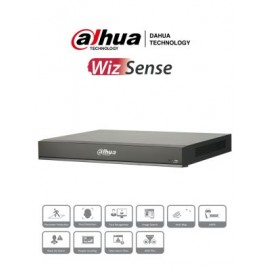 DAHUA NVR4208-8P-I – NVR de 8 Canales 4k WizSense/ Rendimiento de 200 Mbps/ 2 Canales de Reconocimiento Facial/ 4 Canales de Pr