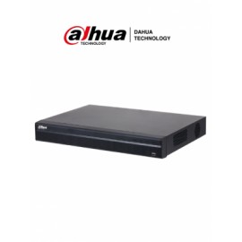 DAHUA NVR4216-4KS2/L  – NVR de 8 Megapixeles/ 4k/ 16 Canales IP/ Rendimiento de 160 Mbps/ Smart H.265+/ 2 Bahias de Discos Duro