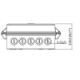 DAHUA PFA140- Caja de Conexiones Exterior para Camaras PTZ/ Compatible con soportes PFB604W/ PFB300S/ PFB303W/ PFB306W/ PFB305W
