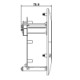 DAHUA PFB200C – Montaje para Plafon/ Compatible con Mini PTZ S22 y Domos con Case HDBW4