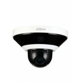 DAHUA PSDW5231SN-B120 – Cámara IP Panorámica Resolución de 2 MP + PTZ de 2 MP de 4x/ Lente 2 mm/ ? 136°/ IR 15 mts/ IA WizMind/