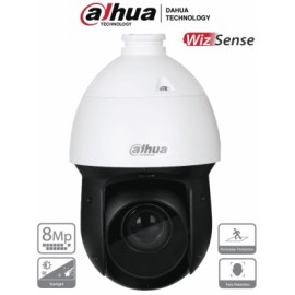 DAHUA SD49825XB-HNR – Cámara IP PTZ 4k/ 8 Megapíxeles/ WizSense/ 25x de Zoom Optico/ H.265/ Starlight/ IR de 100 Metros/ SMD Pl