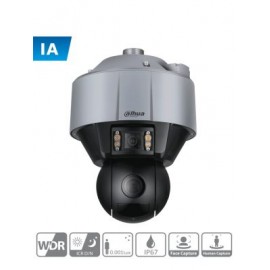 DAHUA SDT5X405-4F-WA – Cámara PTZ Dual de 4 Megapixeles con Inteligencia Artificial/ Lente panorámico de 6mm/ Lente para Detall