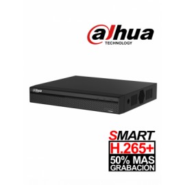 DAHUA XVR4104HSX1 – DVR 4 Canales  HDCVI pentahibrido  1080p  Lite / H265+ / 1 Ch IP adicional 4+1 / 1 SATA Hasta 6TB / Smart a