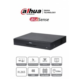DAHUA XVR5108HE-I2 (I3) – DVR de 8 Canales 5 Megapixeles Lite/ WizSense/ H.265+/ 8 Canales HDCVI+4 IP/ Hasta 12 Ch IP/ 1 Canal 