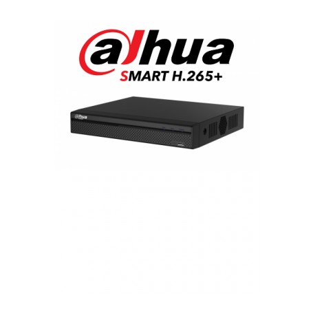 DAHUA XVR5108HE-X- DVR 8 Canales 4 Megapixeles Lite/ 1080p/ H265+/ 8 Entradas de Audio/ 8 Entradas de Alarma y 1 Salida / 4 Ch 
