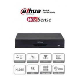 DAHUA XVR5108HS-4KL-I2 – DVR de 8 Canales 4k/ WizSense/ H.265+/ 8 Canales HDCVI+ 8 IP/ Hasta 16 Ch IP/ 2 Canales de Reconocimie