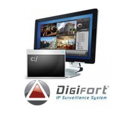 DIGIFORT ENTERPRISE DGFEN1008V7 – Software de administracion central / Sistema base para 8 camaras / Canales ilimitados / MO