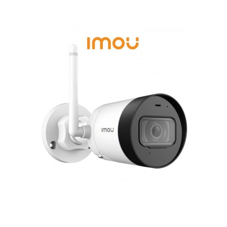 IMOU BULLET LITE 4MP – Camara IP Bullet de 4 megapixeles Wifi/ H.265/ Lente de 2.8mm/ IR 30 mts/ IP67/ Audio Integrado/ Ranura 