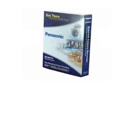 PANASONIC BBHNP17A – Software para grabar multicamaras con audio y video / Acceso remoto / TRANSMISION&CORRECCION De voz / S