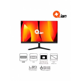 QIAN QM2128001- Monitor 21.5? LED  FULL HD, 2MPX/VGA/HDMI/VESA/ Trabajo Continuo 24/7