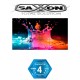 SAXXON AN5535B1 – Pantalla  LED de 55 pulgadas para video wall /  1080p / Marco ultra delgado 3.5 mm / Brillo 500 CD / M2 / PIP