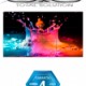 SAXXON AN5535B1 – Pantalla  LED de 55 pulgadas para video wall /  1080p / Marco ultra delgado 3.5 mm / Brillo 500 CD / M2 / PIP