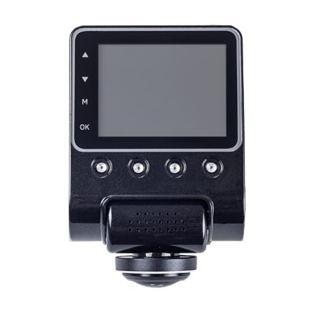 SAXXON D520022C – Camara para vehiculos / 5 MP  1080p Full  HD / Lente panoramico FISHEYE 360 / Audio / Bocina / GPS /  WiFi / 