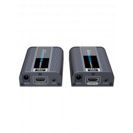 SAXXON LKV672- Kit Extensor de video  HDMI sobre UTP/ Resolucion 4K x 2K/ Hasta 60 metros/ CAT 6/ 6A/ 7/  HDCP 2.2 / Transmisor