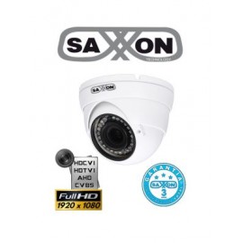 SAXXON PRO DVF2720TM – Camara domo  HDCVI  1080p / TVI / A HD / CVBS / Lente 2.7 mm-12 mm / Ir 30M / Smart ir / IP67/ AGC Metal
