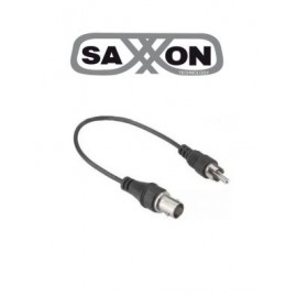 SAXXON PSUWB03 – Bolsa de 10 conectores B NC hembra a RCA macho / 15 CM