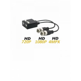 SAXXON STR101PHDS2- PAR DE TRANSCEPTORES PASIVOS HDCVI/ TVI/ AHD/ CVBS/ 400 M A 720P/ 250 M A 1080P/ 200 M A 4MP/ ESD/ FACIL CO